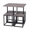 Furnish1-Ensembles-pour-Salle--Manger-Table-carre-et-Chaises-de-Salle--Manger-pour-Petit-djeuner-0-1 Furnish1 Ensembles pour Salle à Manger Table carrée et Chaises de Salle à Manger pour Petit déjeuner