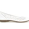 Gabor Femme Ballerines, Dame Ballerines Classiques, Chaussures d'été,Chaussures décontractées,Sportives,Weiss,42 EU / 8 UK