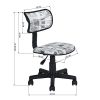 HOMY-CASA-Chaise-de-bureau-pivotante-et-rglable-avec-dossier-en-maille-plastique-et-soutien-au-milieu-du-dos-0-1 HOMY CASA Chaise de bureau pivotante et réglable avec dossier en maille plastique et soutien au milieu du dos