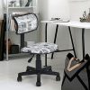 HOMY-CASA-Chaise-de-bureau-pivotante-et-rglable-avec-dossier-en-maille-plastique-et-soutien-au-milieu-du-dos-0-2 HOMY CASA Chaise de bureau pivotante et réglable avec dossier en maille plastique et soutien au milieu du dos
