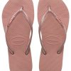 Havaianas-Slim-Logo-Metallic-Rose-Femmes-t-Tongs-0-1 #Havaianas Slim Logo Metallic Rose Femmes Été Tongs