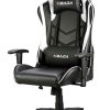 Hbada Chaise Gaming Inclinable, Fauteuil de Bureau Gamer, Siège Pivotante avec Appui-tête et Oreiller Lombaire, Hauteur et Accoudoirs Réglable