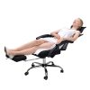 Hbada-Chaise-de-Bureau-en-Maille-Fauteuil-dOrdinateur-Ergonomique-Rotation--360-Appui-Tte-et-Hauteur-Rglable-Capacit-Maximal-de-135-KG-Respirant-Noir-et-Blanc-0-2 Hbada Chaise de Bureau en Maille, Fauteuil d'Ordinateur Ergonomique, Rotation à 360°, Appui-Tête et Hauteur Réglable, Capacité Maximal de 135 KG, Respirant, Noir et Blanc