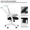 Hbada-Fauteuil-de-Bureau-avec-Accoudoirs-Pliables-Chaise-en-Maille-Respirable-et-Confortable-Hauteur-Rglable-0-2 Hbada Fauteuil de Bureau avec Accoudoirs Pliables, Chaise en Maille Respirable et Confortable, Hauteur Réglable