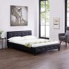 IDIMEX-Lit-Double-pour-Adulte-Josy-Couchage-140-x-190-cm-avec-sommier-2-Places-2-Personnes-tte-et-Pied-de-lit-capitonns-avec-Strass-revtement-synthtique-Noir-0-0 IDIMEX Lit Double pour Adulte Josy Couchage 140 x 190 cm avec sommier 2 Places / 2 Personnes, tête et Pied de lit capitonnés avec Strass, revêtement synthétique Noir