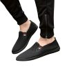 IMJONO Printemps Chaussures Hommes Baskets Mode Mesh Respirant Casual Shoes Slip-on haussures de Bateau de Conduite Chaussures Confortable légères Fond Plat Chaussures Pas Cher