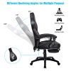 IWMH-Intimate-WM-Heart-Racing-Chaise-de-Gamer-ErgonomiqueFauteuil-de-Bureau-avec-Repose-Pied-Rembourr-Dossier-Inclinable-Noir-0-1 IWMH Intimate WM Heart Racing Chaise de Gamer Ergonomique,Fauteuil de Bureau avec Repose-Pied Rembourré, Dossier Inclinable, Noir