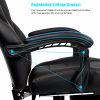 IWMH-Intimate-WM-Heart-Racing-Chaise-de-Gamer-ErgonomiqueFauteuil-de-Bureau-avec-Repose-Pied-Rembourr-Dossier-Inclinable-Noir-0-3 IWMH Intimate WM Heart Racing Chaise de Gamer Ergonomique,Fauteuil de Bureau avec Repose-Pied Rembourré, Dossier Inclinable, Noir