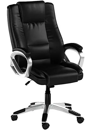 IntimaTe WM Heart Chaise de Bureau, Fauteuil Ergonomique de Haut Dossier  Hauteur Ajustable, Siège en Similicuir