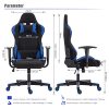 IntimaTe WM Heart Fauteuil Gaming en Tissu, Racing Chaise de Bureau  Ergonomique,Siège Pivotant de Dossier Haut Inclinable