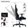 IntimaTe WM Heart Fauteuil Gaming en Tissu, Racing Chaise de Bureau  Ergonomique,Siège Pivotant de Dossier Haut Inclinable