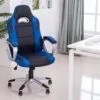 IntimaTe WM Heart Racing Chaise de Gamer Professionnel Siège de Bureau Fauteuil de Gaming Ergonomique Dossier Haut Inclinable en Similicuir pour PC Joueur