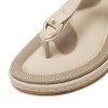 JIANKE Sandales Femme Plates Été Bohème Sandales Confortables Chaussures pour Plage Vacances