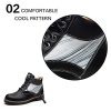 JITAI Cuir Chukka Hommes Bottes d'hiver Bottines Imperméables Bottes D'équitation en Plein Air De Travail Bottes De Neige Chaussures Hommes