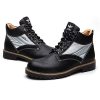 JITAI Cuir Chukka Hommes Bottes d'hiver Bottines Imperméables Bottes D'équitation en Plein Air De Travail Bottes De Neige Chaussures Hommes