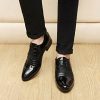 JOYTO-Chaussure-Derby-Cuir-Homme-Lacets-Mariage-Dressing-Oxford-Business-Cuir-Vernis-t-Brogue-Vintage-Mode-Uniforme-Noir-Marron-Rouge-38-48-0-3 JOYTO Chaussure Derby Cuir Homme Lacets, Mariage Dressing Oxford Business Cuir Vernis été Brogue Vintage Mode Uniforme Noir Marron Rouge 38-48