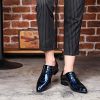 JOYTO-Chaussure-Homme-Cuir-Lacets-Derby-Mariage-Cuir-Vernis-Dressing-Oxford-Business-Marron-Rouge-Bleu-Gris-37-50-0-0 JOYTO Chaussure Homme Cuir, Lacets Derby Mariage Cuir Vernis Dressing Oxford Business Marron Rouge Bleu Gris 37-50