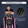 KLIM Esports - Chaise Gamer Très Haute Qualité - Nouveau - Finitions Soignées - Ajustable - Ergonomique - Inclinable - Confortable - Siege Bureau - Coussins Noir [ Nouvelle 2019 Version ]