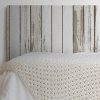 MEGADECOR-Tte-de-lit-en-PVC-dcoratif-conomique-Impression-Texture-Bois-Planches-vieillies-Verticales-troites-peintes-Blanc-Plusieurs-mesures-0-1 MEGADECOR Tête de lit en PVC décoratif économique Impression Texture Bois Planches vieillies Verticales étroites peintes Blanc Plusieurs mesures