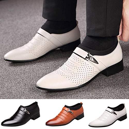 Magiyard Chaussures Mocassins Homme Chaussure Pointu Homme Chaussures Homme De Ville en Cuir Chaussures Homme Business Chaussures Mariage Homme Chaussures daffaires pour Hommes 