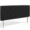 Marckonfort-Tte-de-lit-Oslo-capitonne-Tissu-Anthracite-paisseur-Totale-de-8-cm-0 Marckonfort Tête de lit Oslo, capitonnée Tissu Anthracite, Épaisseur Totale de 8 cm