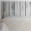 Megadecor-Tte-de-lit-en-PVC-Dcorative-et-conomique-Impression-texture-bois-avec-planches-vieillies-verticales-Blanc-et-noir-0-1 Megadecor Tête de lit en PVC Décorative et économique Impression texture bois avec planches vieillies verticales Blanc et noir