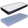Miasuite - Summit - Matelas orthopédique pliable pour lit simple de 80 x 160 cm, hauteur 13 cm, en waterfoam
