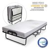 Milliard Diplomat Lit Invité Pliant/Lit D'appoint, avec Le Matelas Luxueux de Mousse de Mémoire de 12.5cm épais et Un Cadre Vigoureux Superbe Fort - 79 x 190cm
