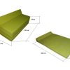 Natalia Spzoo Matelas Pliant Sofa pour Adultes et Enfants, Choix des Couleurs 200 cm de Long sélection des Couleurs