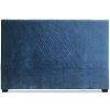 Paris-Prix-Tte-De-Lit-en-Velours-Jones-160cm-Bleu-0 Paris Prix - Tête De Lit en Velours Jones 160cm Bleu
