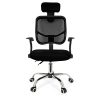 PetHot-Assise-Dos-Haut-Rglage-de-La-Hauteur-Chaise-de-Bureau-dordinateur-de-Bureau-avec-Support-de-tte-Chrome-Assise-en-Maille-Ventiler-0 PetHot Assise Dos Haut Réglage de La Hauteur Chaise de Bureau d'ordinateur de Bureau avec Support de tête Chrome Assise en Maille Ventiler