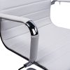 Poptoy-Cuir-PU-Haute-Dossier-incurv-Blanc-Home-Chaise-de-Bureau-Executive-Ordinateur-Hauteur-rglable-pivotant-Chaise-de-Bureau-0-2 Poptoy Cuir PU Haute Dossier incurvé Blanc Home Chaise de Bureau Executive Ordinateur Hauteur réglable pivotant Chaise de Bureau