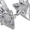 RHSMM-Chaussures-De-Mariage-pour-Femmes-9Cm-Cendrillon-Verre-Cristal-Escarpins-Chaussures-Talons-Hauts-Fine-avec-Pointu-Strass-Paillettes-Verre-Demoiselle-dhonneur-Chaussures-0-2 RHSMM Chaussures De Mariage pour Femmes, 9Cm Cendrillon Verre Cristal Escarpins Chaussures, Talons Hauts Fine avec Pointu Strass Paillettes Verre Demoiselle d'honneur Chaussures