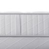 Relaxima Expert ensemble Sommier + Matelas ressorts ensachés Simmons, Blanc, 160x200
