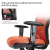 SIHOO Chaise de Bureau Ergonomique,Fauteuil de Bureau,Dossier Haut Respirant, Doux pour la Peau en Maille Chaise Réglable 3D Accoudoir et Soutien Lombaire