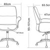 SixBros. Chaise de Bureau CX0704M