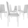 TecTake Table de Salle à Manger avec 6 chaises - diverses Couleurs
