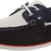 Tommy-Hilfiger-Classic-Suede-Boatshoe-Chaussures-Bateau-Homme-0 Tommy Hilfiger Classic Suede Boatshoe, Chaussures Bateau Homme
