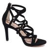 UNISA 2062J Sandalo Donna WATAJE Suede Black Sandal Woman
