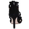 UNISA 2062J Sandalo Donna WATAJE Suede Black Sandal Woman