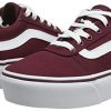 Vans-Ward-Platform-Canvas-Sneakers-Basses-Femme-0-3 Vans Ward Platform Canvas, Sneakers Basses Femme