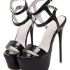 YOGLY-Femme-Escarpins-Bride-Cheville-Sexy-Talon-Aiguille-Plateforme-Epais-Chaussures-High-Heels-Club-Soiree-0-0 YOGLY Femme Escarpins Bride Cheville Sexy Talon Aiguille Plateforme Epais Chaussures High Heels Club Soiree