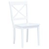 YiYueTrade-Ensemble-de-Salle--Manger-5-pcs-Bois-dhva-Blanc-0-2 YiYueTrade Ensemble de Salle à Manger 5 pcs Bois d'hévéa Blanc