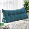 Yuany-Coussin-de-Dossier-de-lit-Sac-Souple-Triangle-Coussin-Coussin-de-lit-Oreiller-de-Lecture-4-Couleurs-Couleur-Lac-Bleu-Taille-150cm-0-0 Yuany Coussin de Dossier de lit Sac Souple Triangle Coussin Coussin de lit Oreiller de Lecture 4 Couleurs (Couleur: Lac Bleu, Taille: 150cm)