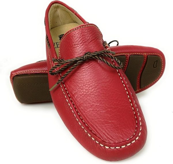 Zerimar Chaussures Bateau en Cuir Zerimar Chaussures Bateau en Cuir