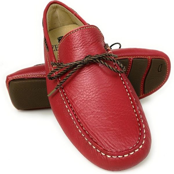 Zerimar Chaussures Bateau en Cuir Zerimar Chaussures Bateau en Cuir
