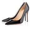 elashe - Escarpins Femme - 10cm Sexy Talon Aiguille - Stiletto Soir Fête Chaussures