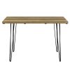[en.casa] Table à Manger Moderne avec chaises