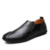 gracosy-Mocassins-pour-Homme-Chaussure-Bateau-en-Cuir--Enfiler-Design-Original-Loafers-Chaussures-de-Ville-Urban-Fait--la-Main-Noir-Marron-Prendre-Une-Taille-au-Dessus-0 gracosy Mocassins pour Homme, Chaussure Bateau en Cuir à Enfiler Design Original Loafers Chaussures de Ville Urban Fait à la Main- Noir Marron (Prendre Une Taille au Dessus)