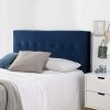 marcKonfort-Tte-de-lit-tapisse-Napoles-160X100-cm-Velours-Pieds-en-Bois-quaincaillerie-Incluse-0-2 Marckonfort Tête de lit tapissée Napoles 140X100 cm, pour Couchage de 135, Velours, Pieds en Bois, quaincaillerie Incluse.